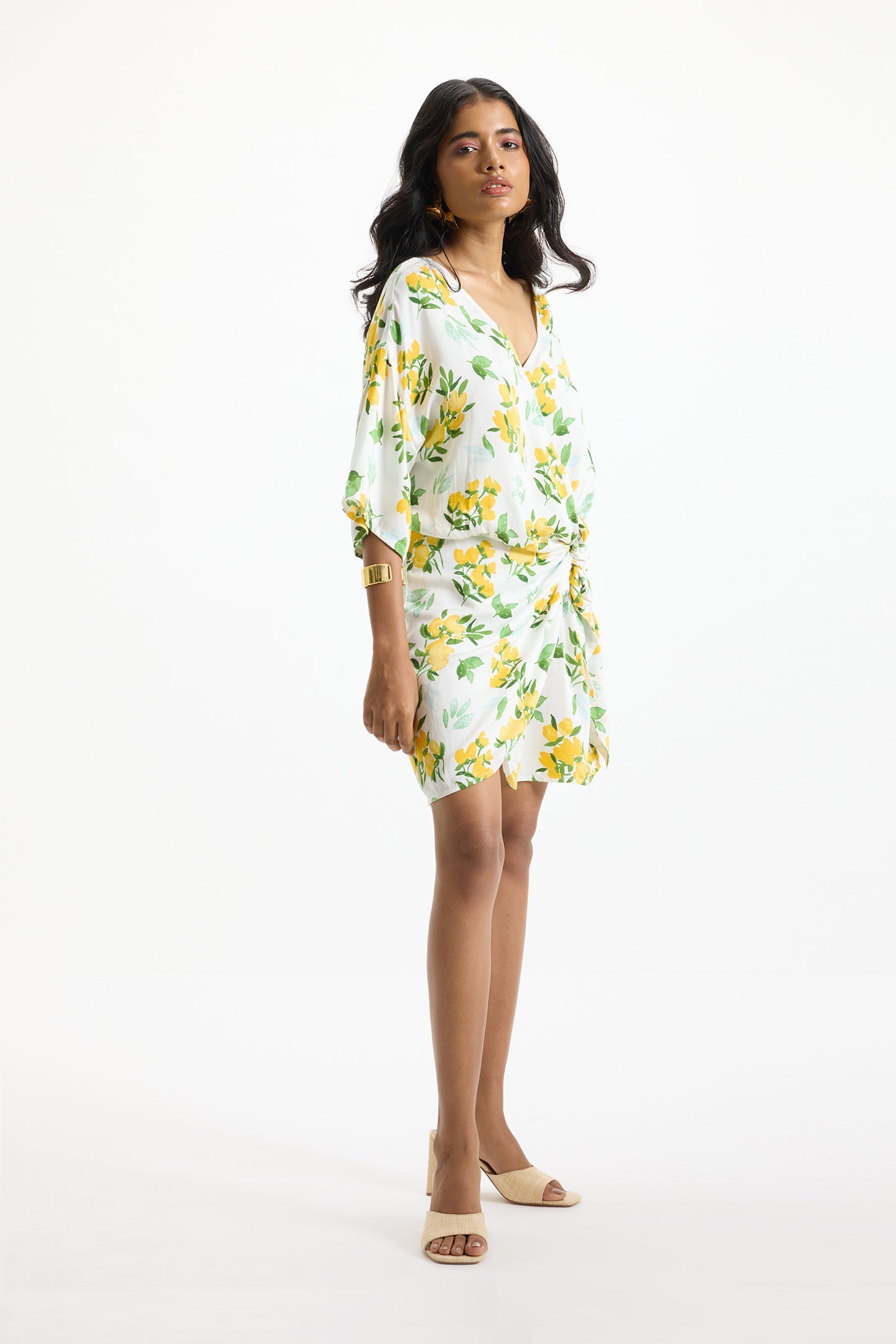 Kimaya|Tropical Oasis Wrap Dress