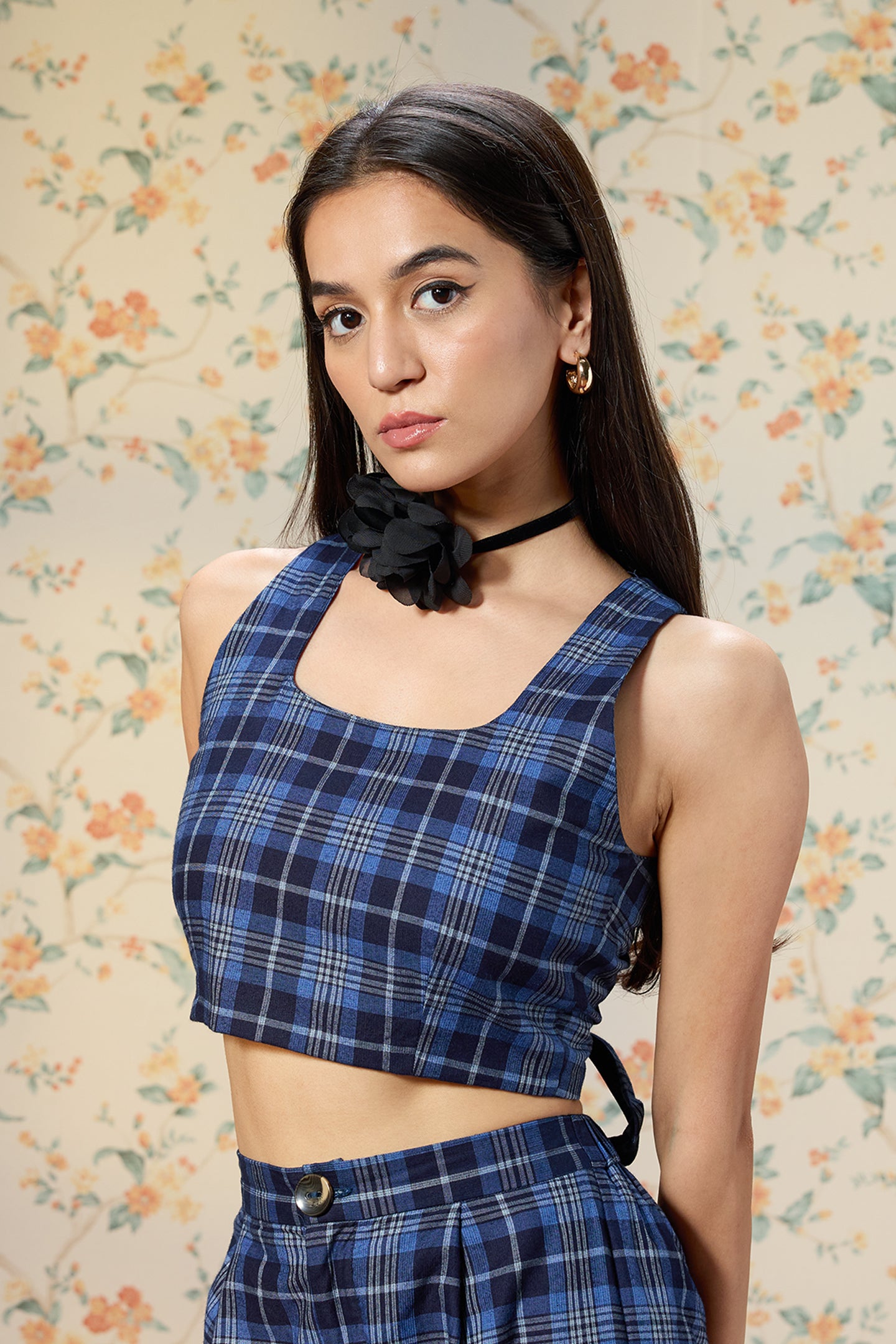 Lucy Top|Chic cotton crop top