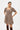 Jasmin|Soft viscose fit and flare dress with puff sleeves