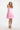 Zarah|Soft Cotton Mini Pink Paradise Tiered Dress