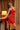 Lisa Haydon in Candice Dress|Chic Lycra Satin Red V-neck Dress